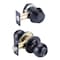 Brinks Commercial Brinks Commercial Matte Black Knob and Deadbolt Set 2 in. BC40106 - alternate 4